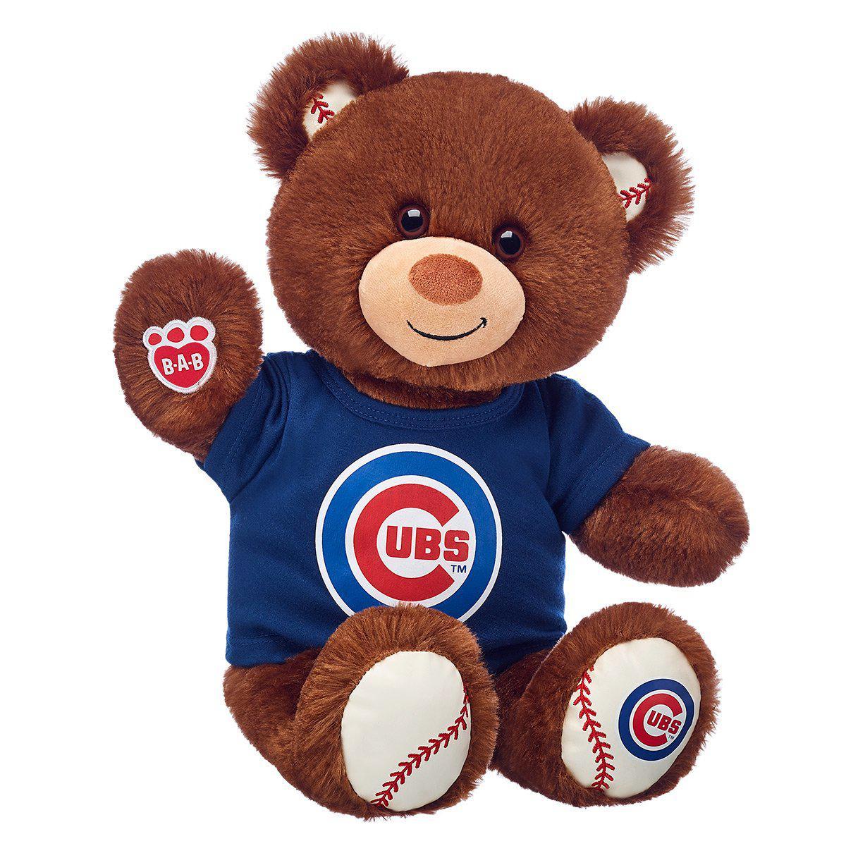 Chicago Cubs Inch Clark The Bear Mascot Stuffed Animal