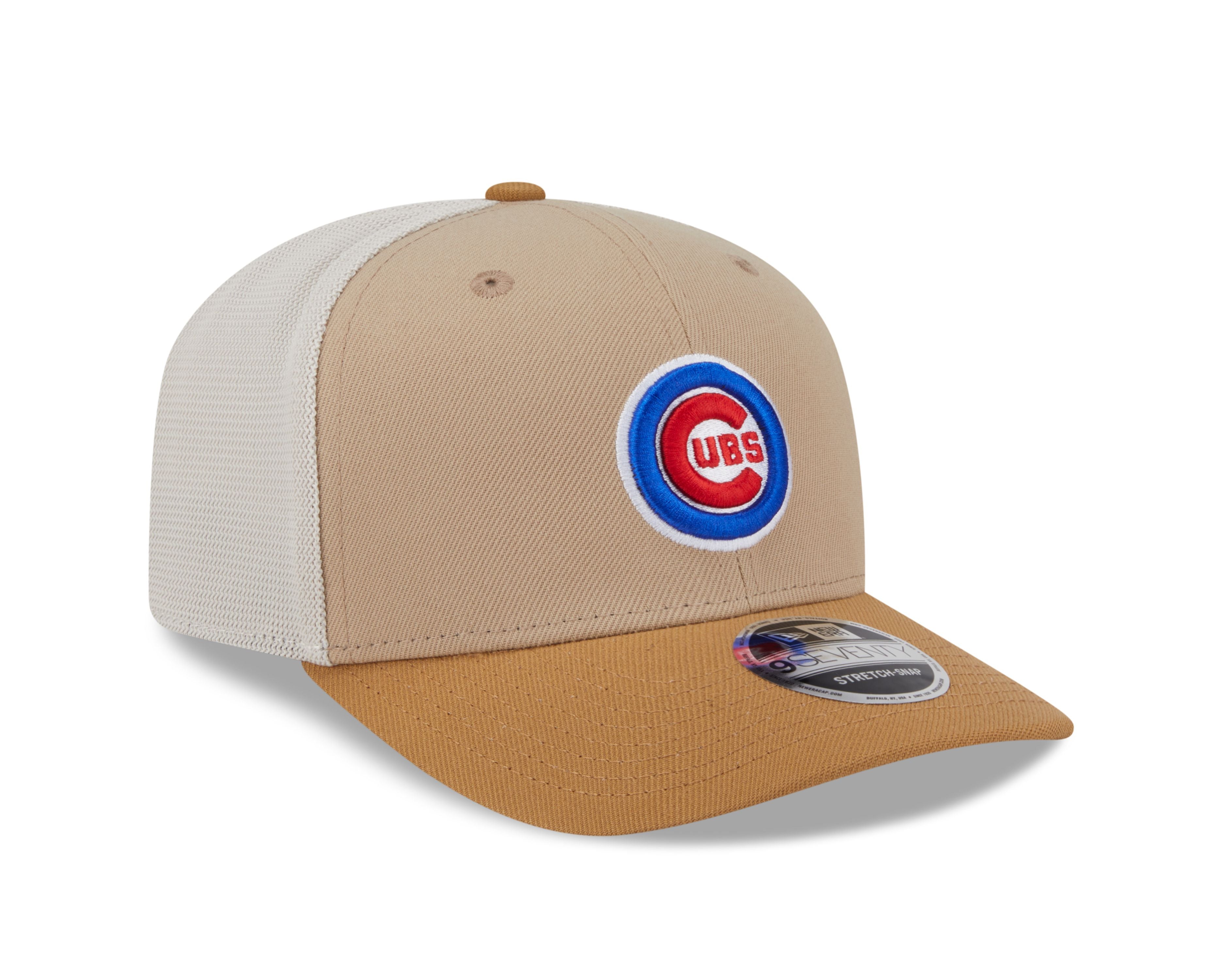 【NEW ERA×GDC collabo】baseball cap Chicago Cubs Logo Two Tone Trucker 9Seventy Cap by New Era