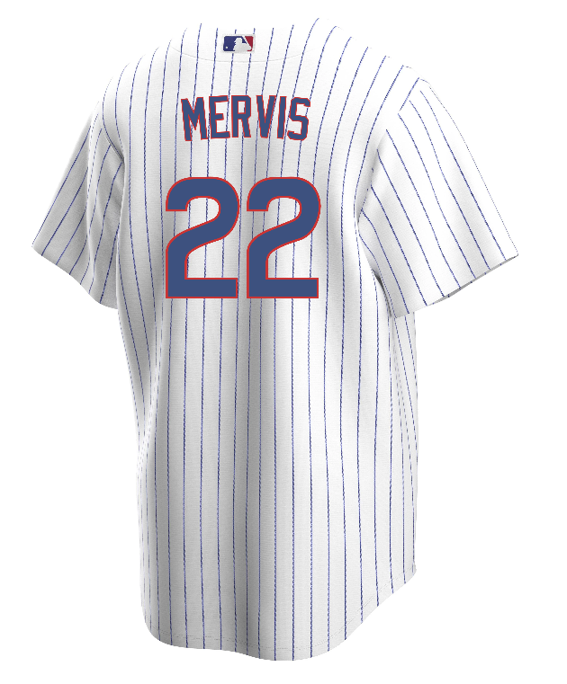 Chicago Cubs Nike Home Replica Team Jersey - White