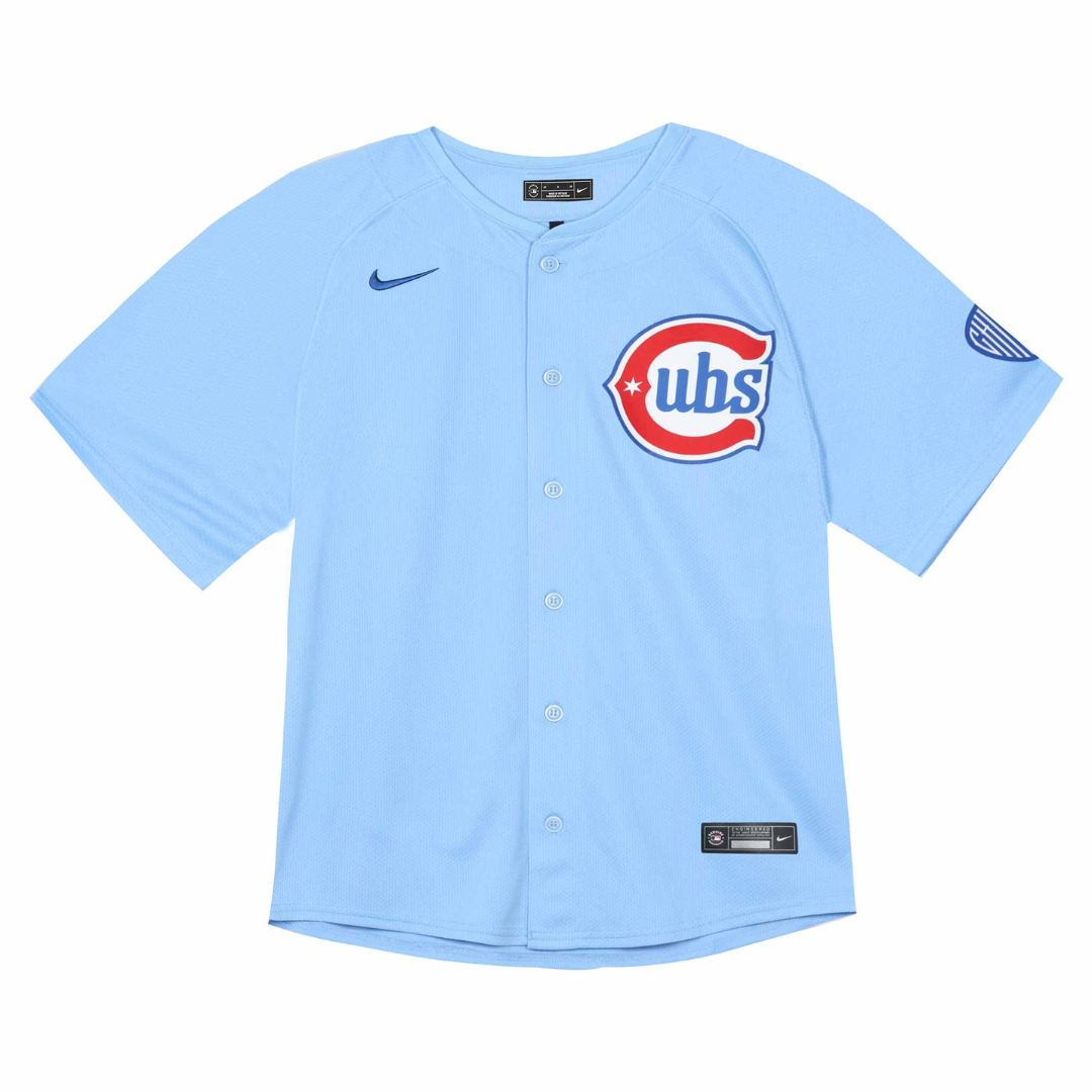 Chicago Cubs Blues Alternate Light Blue Infant Jersey by Nike