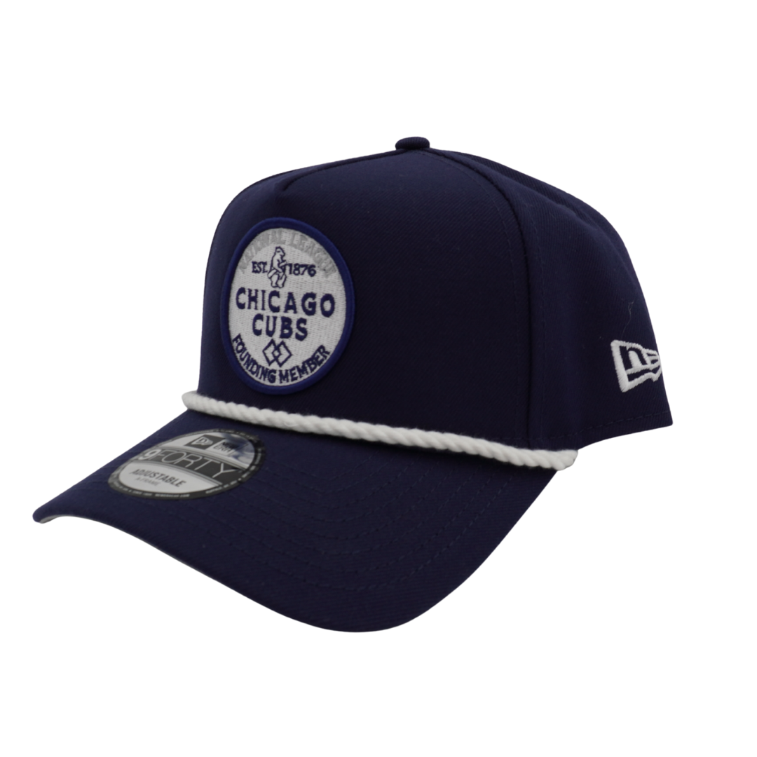 Chicago Cubs Founding Member 940 Rope Snapback Cap by New Era