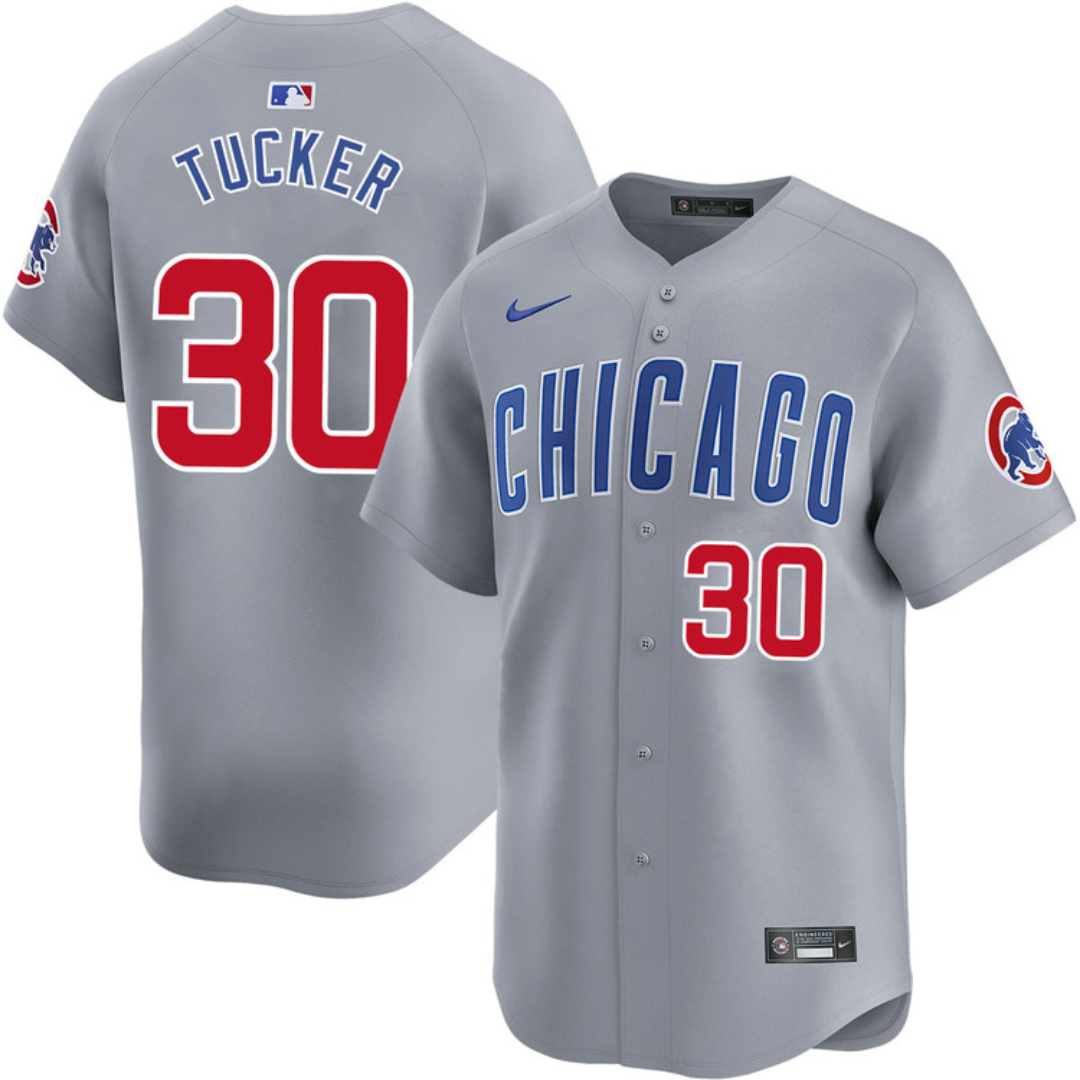 Chicago Cubs Kyle Tucker Road Limited Jersey by NIKE