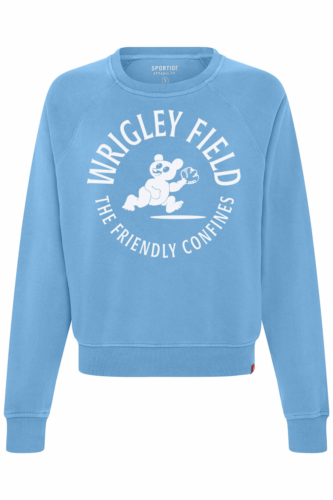 Wrigley Field Ashlyn Crew Light Blue by Sportiqe