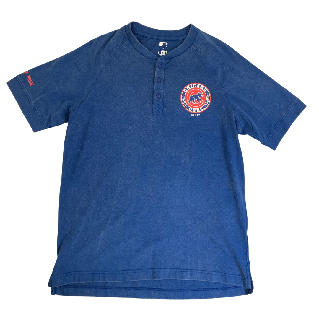 chicago cubs henley shirt