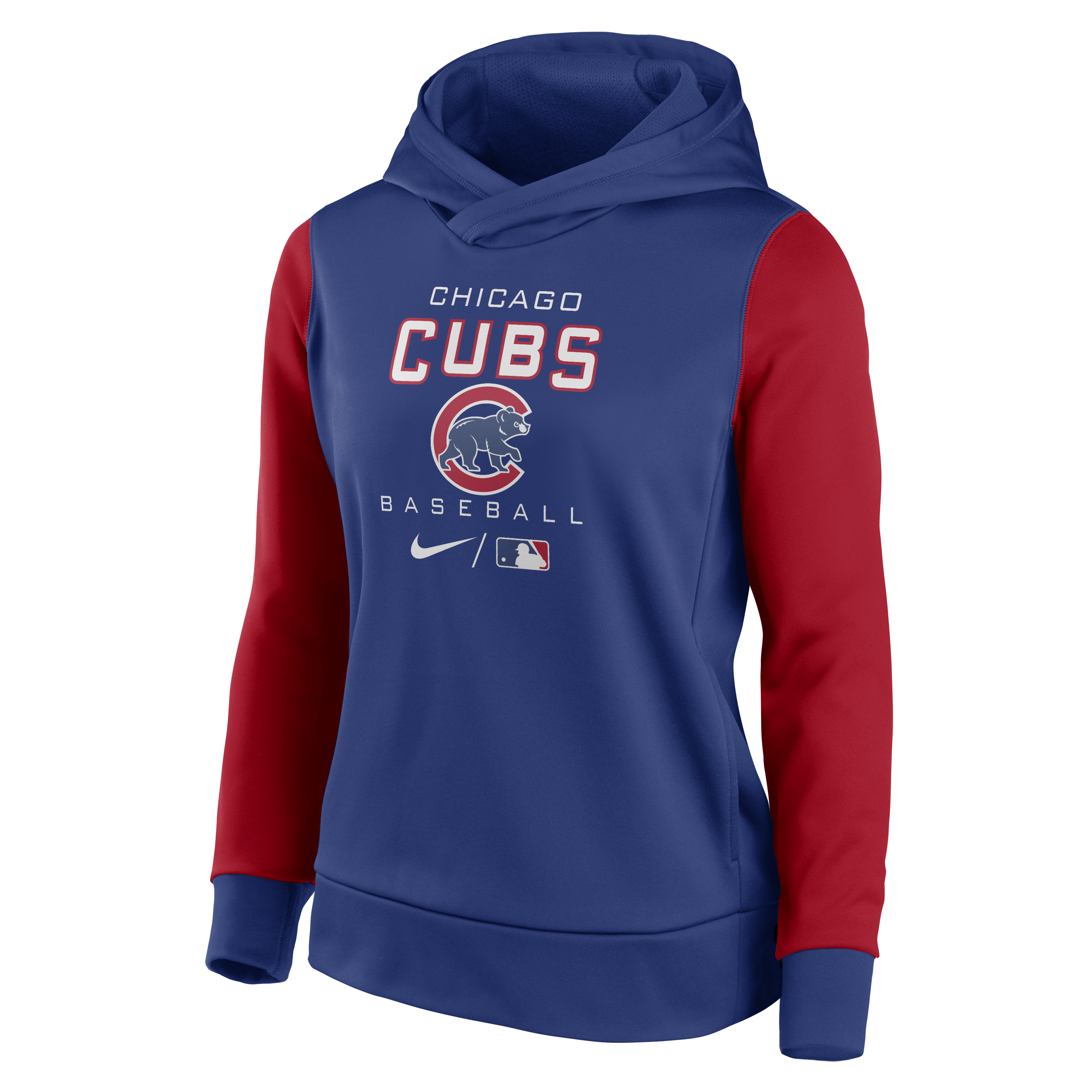 Red and hotsell blue nike sweatshirt