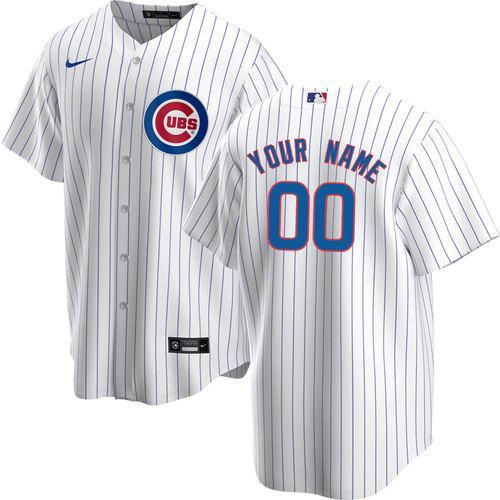 NHL MLB Replica Chicago Cubs Hockey Jersey. Customizable. Any name or  number