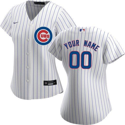 Chicago Cubs Mens Nike Replica Alternate Jersey - Blue