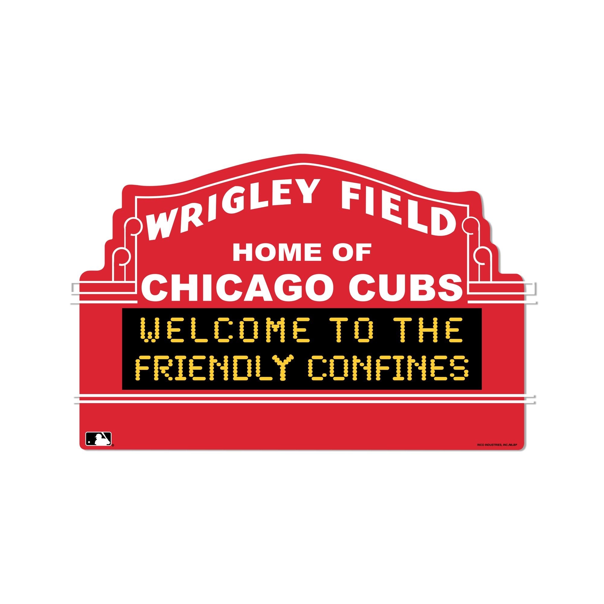 wrigley field sign