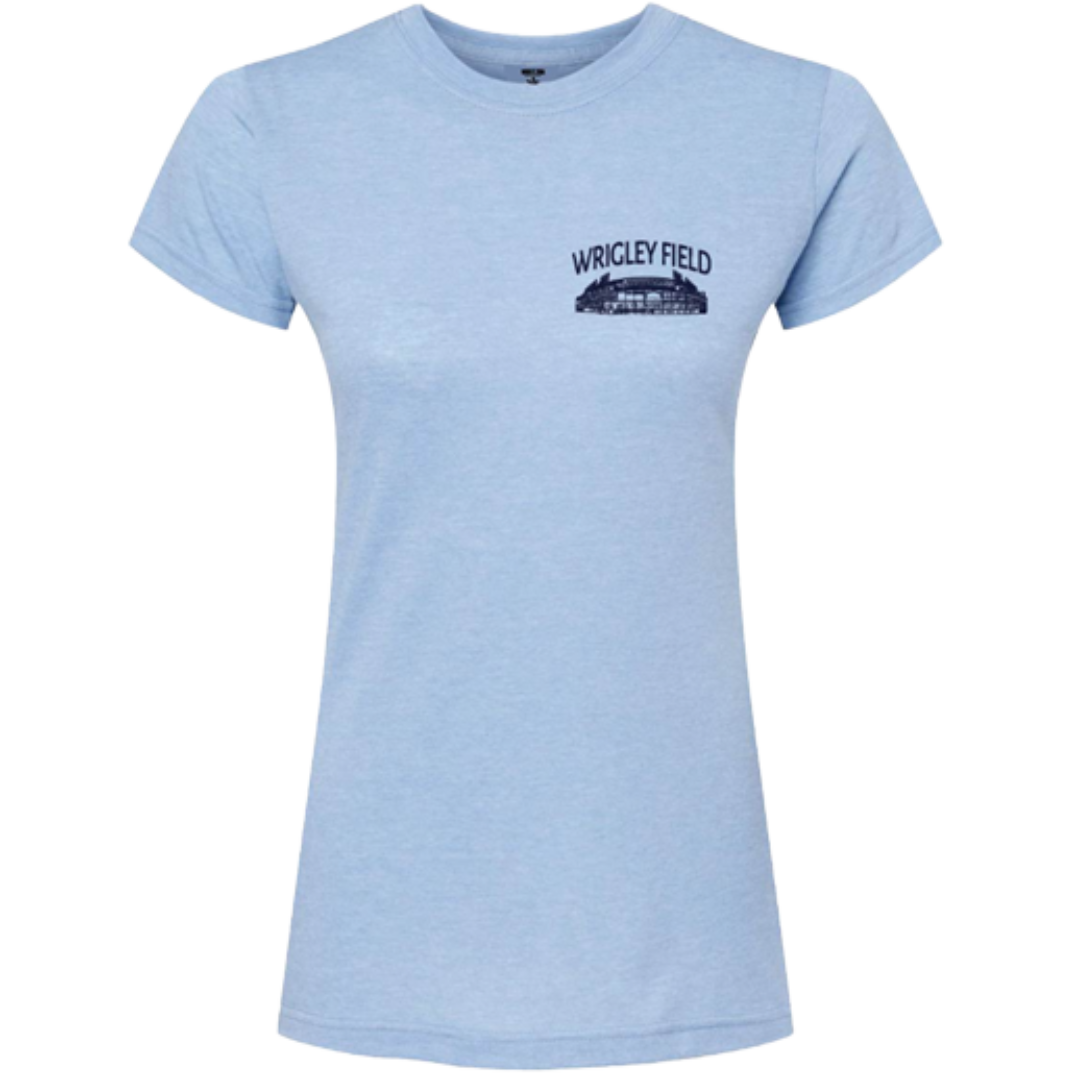 WRIGLEY FIELD WOMEN S STADIUM TEE Ivy Shop wrigley-field-women-s-stadium-tee-ivy-shop