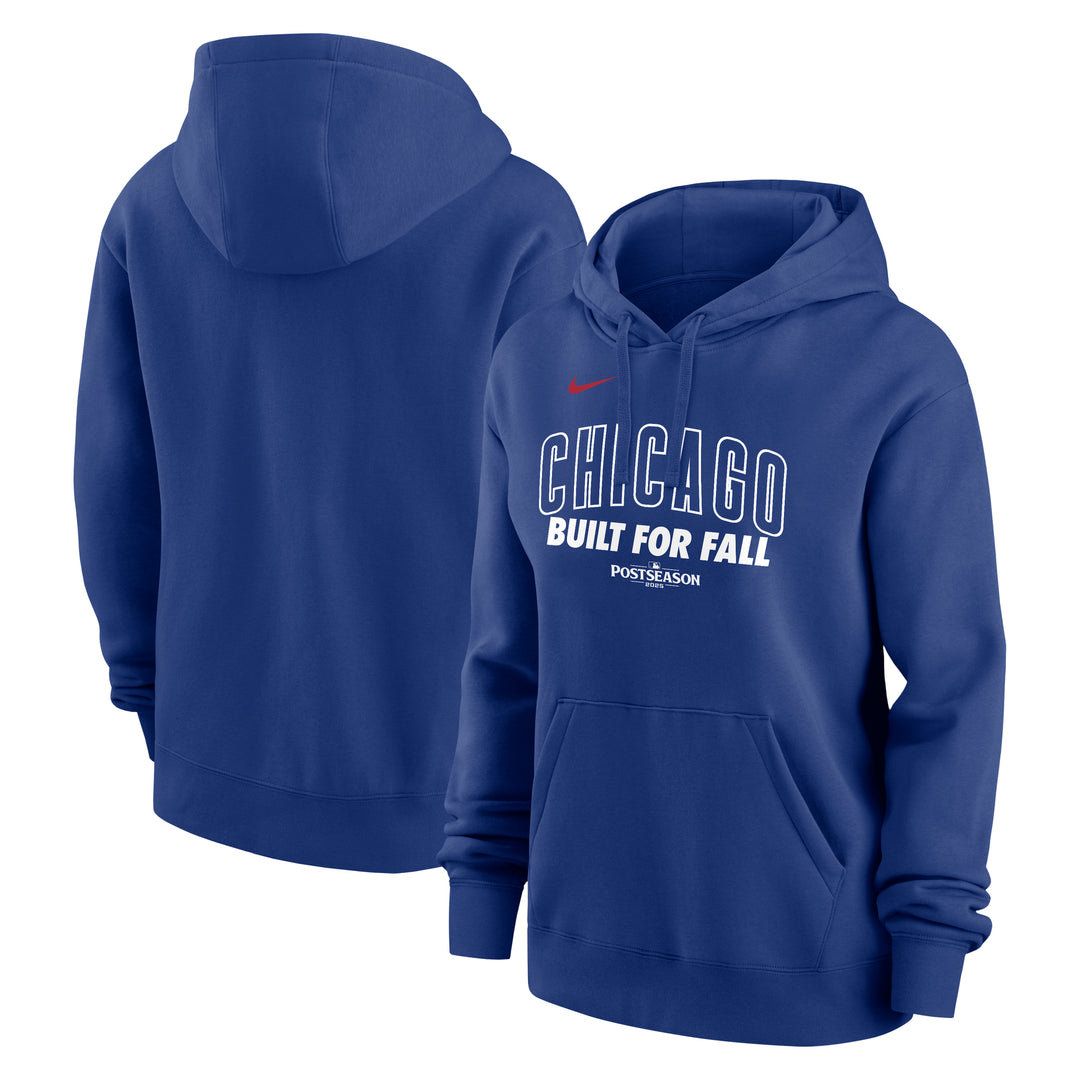 Chicago Cubs 2025 Postseason Royal Women's Sweatshirt HOODIE Nike