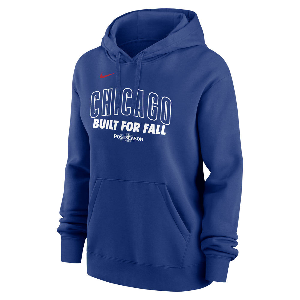 Chicago Cubs 2025 Postseason Royal Women's Sweatshirt HOODIE Nike