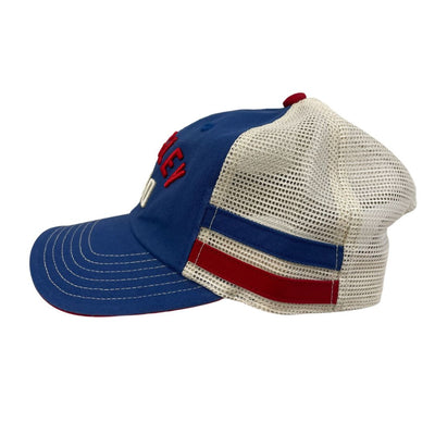 WRIGLEY FIELD AMERICAN NEEDLE BLUE & RED ADJUSTABLE CAP