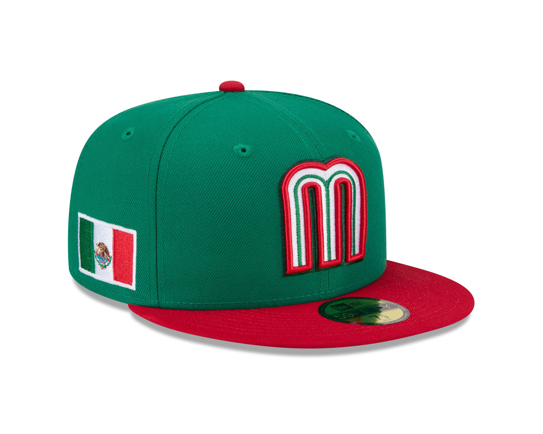 Mexico Baseball World Baseball Classic 5950 Low Profile Fitted Cap by New Era