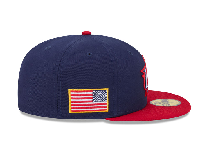 USA Baseball World Baseball Classic 5950 Low Profile Fitted Cap by New Era Caps NEW ERA CAP COMPANY