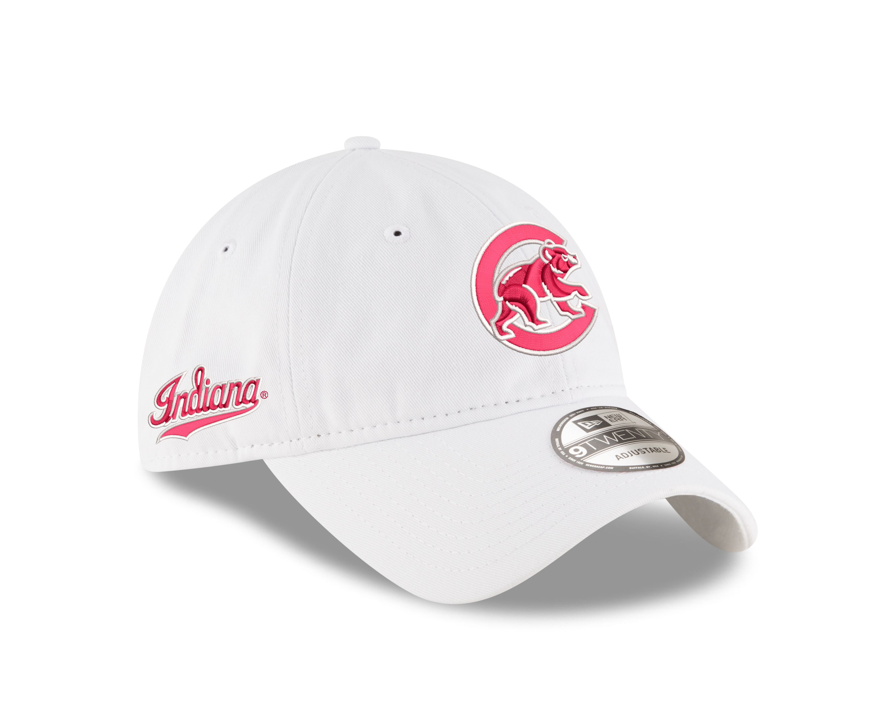CHICAGO CUBS AND INDIANA UNIVERSITY NEW ERA WALKING BEAR ADJUSTABLE CA Ivy Shop