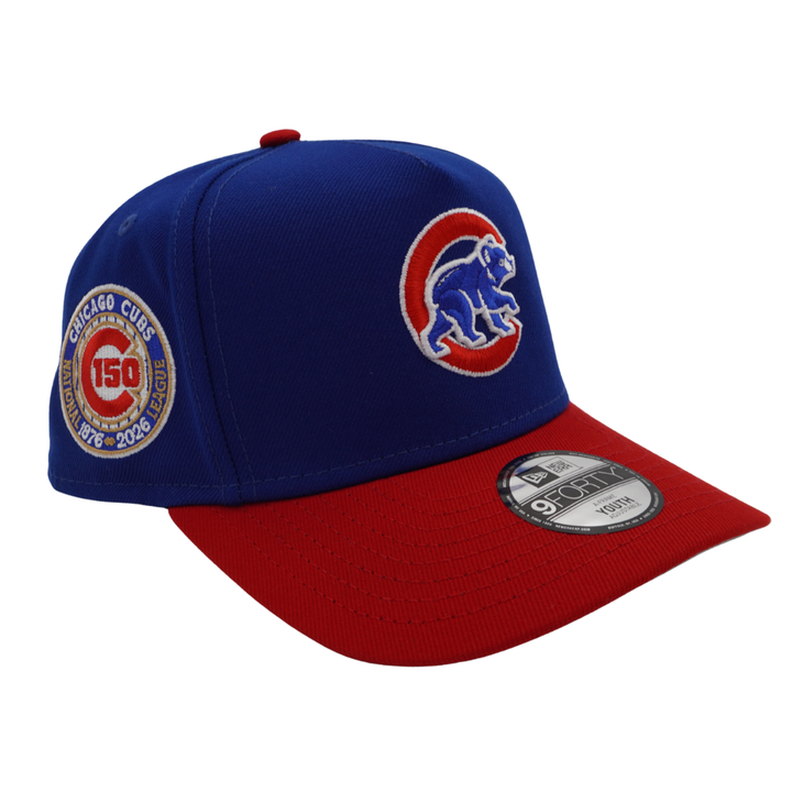 Chicago Cubs 150th Anniversary Logo 940 Youth Cap by New Era Cap NEW ERA CAP COMPANY