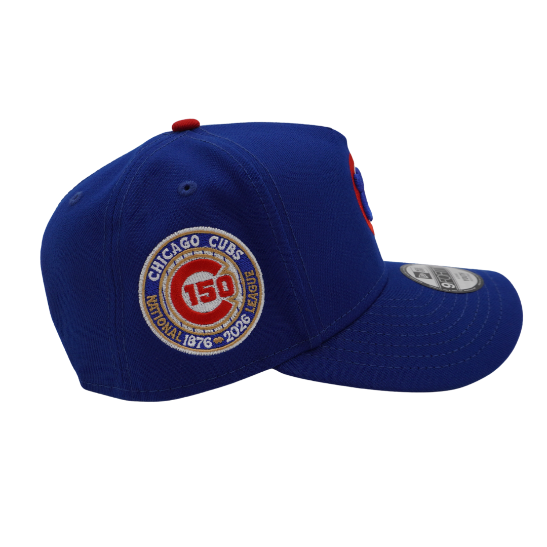 Chicago Cubs 150th Anniversary Royal Red 940 Youth Cap by New Era Cap New Era