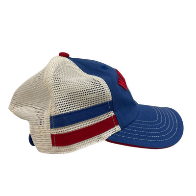 WRIGLEY FIELD AMERICAN NEEDLE BLUE & RED ADJUSTABLE CAP