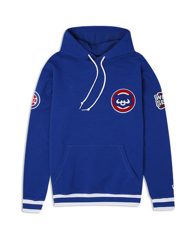 CHICAGO CUBS NEW ERA MEN'S 1984 LOGO BLUE HOODIE