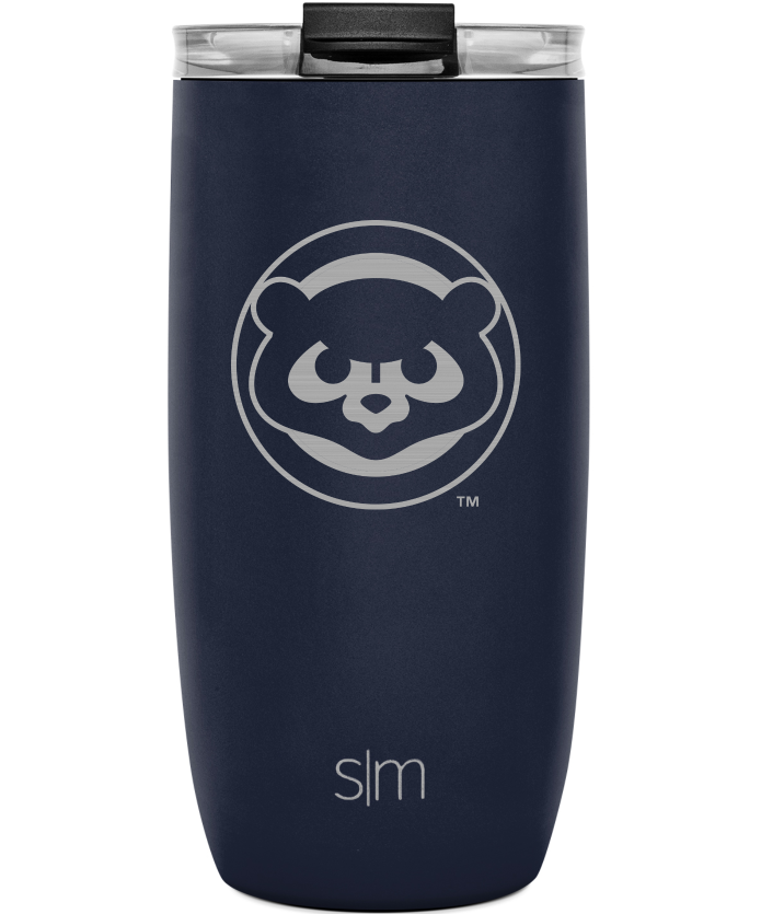 Chicago Cubs 1984 Voyager Mug Navy Tumbler by Simple Modern - 16oz Home & Office Simple Modern