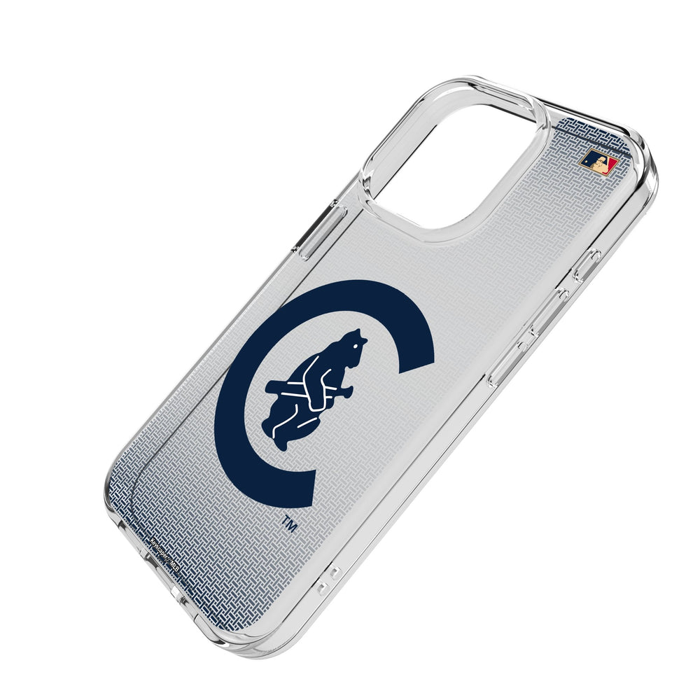 Chicago Cubs 1911-1912 - Cooperstown Collection Linen Clear Phone Case for Apple iPhone Phone Cases Keyscaper
