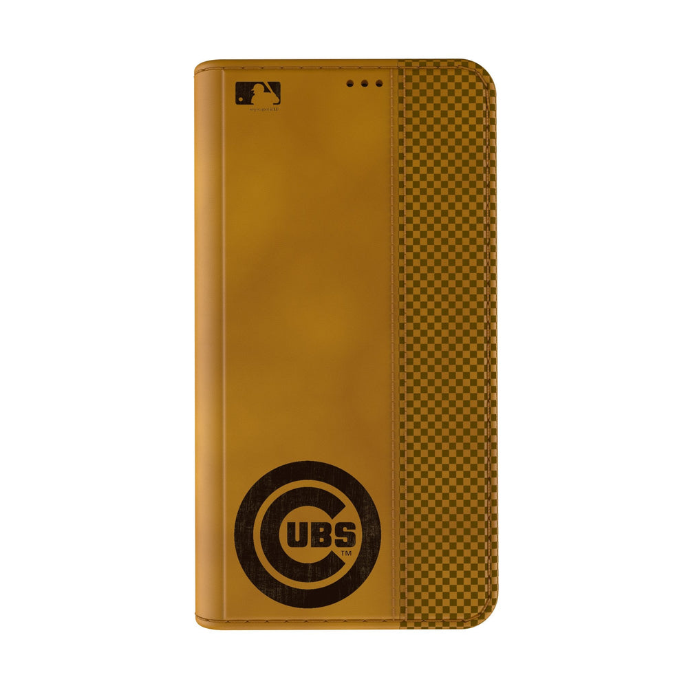 Chicago Cubs Burn Folio Phone Case for Apple iPhone Phone Cases Keyscaper