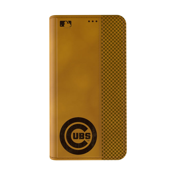 Chicago Cubs Burn Folio Phone Case for Apple iPhone Phone Cases Keyscaper