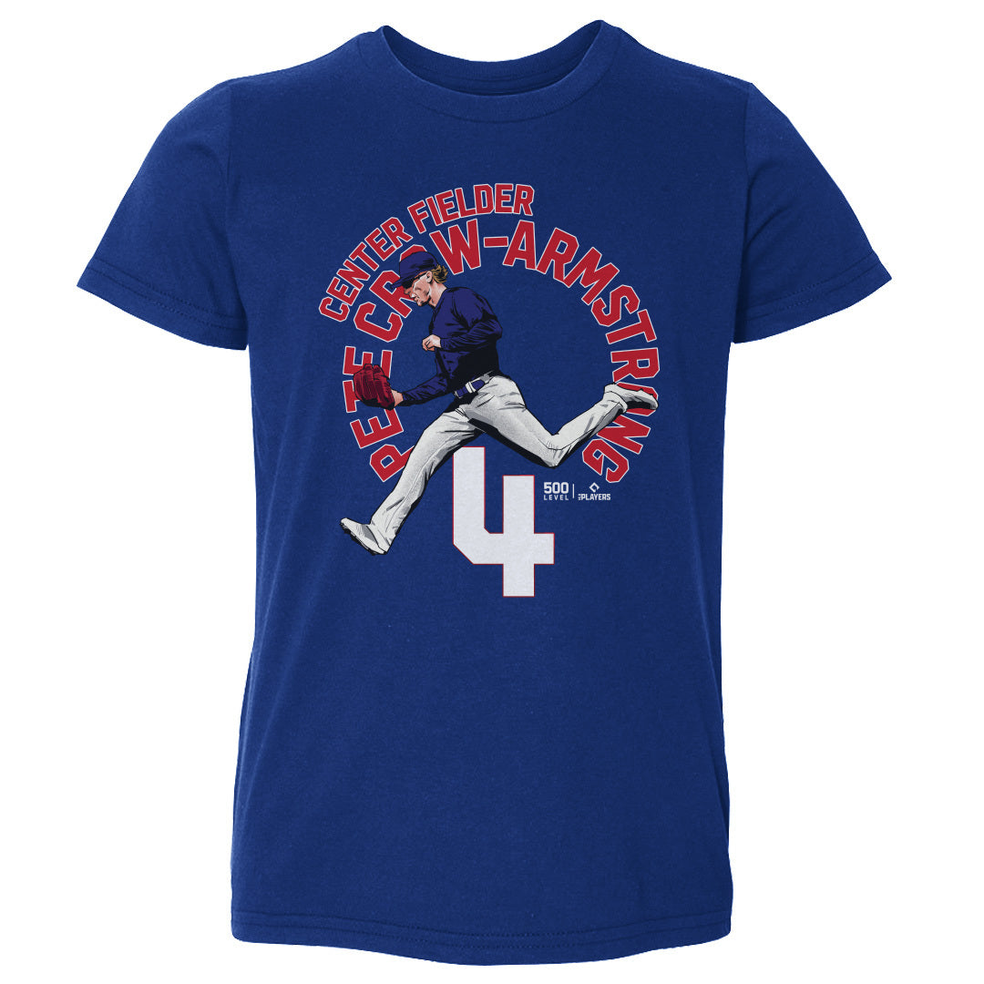 Chicago Cubs Pete Crow-Armstrong Toddler T-Shirt Kids Toddler T-Shirt 500 LEVEL