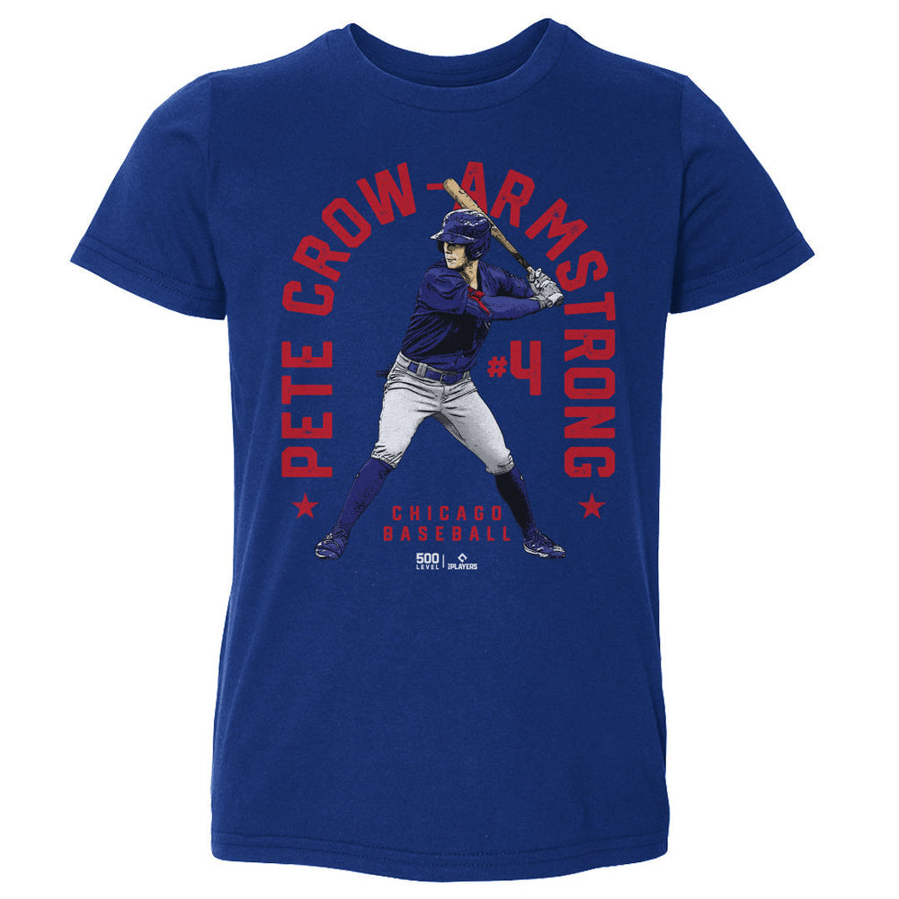 Chicago Cubs Pete Crow-Armstrong Toddler T-Shirt Kids Toddler T-Shirt 500 LEVEL