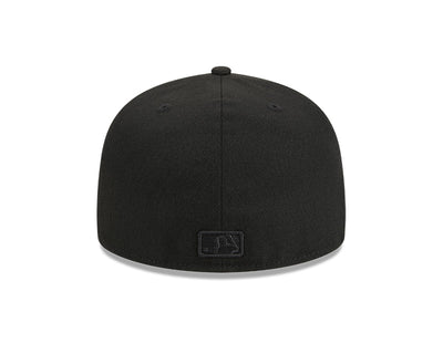 CHICAGO CUBS NEW ERA BLACK 59FIFTY CAP