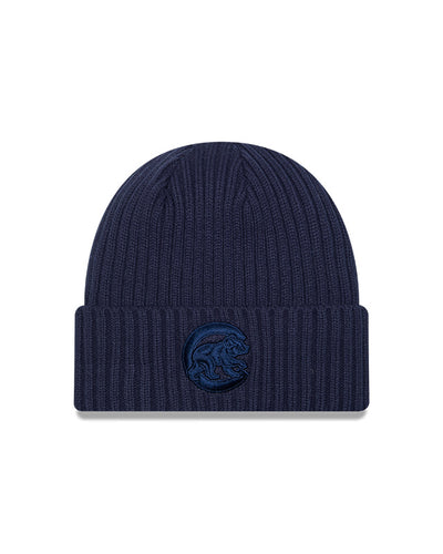 CHICAGO CUBS NEW ERA WALKING BEAR NAVY KNIT CAP