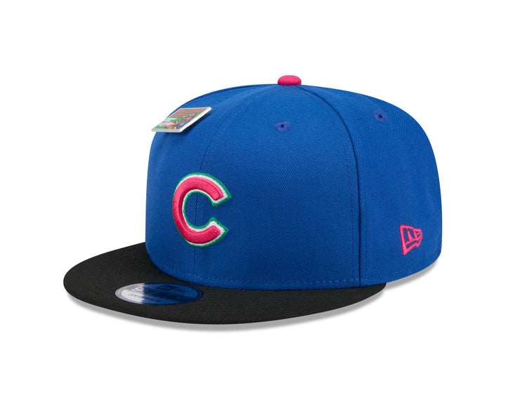 CHICAGO CUBS NEW ERA BIG LEAGUE CHEW WILD PITCH SNAPBACK CAP