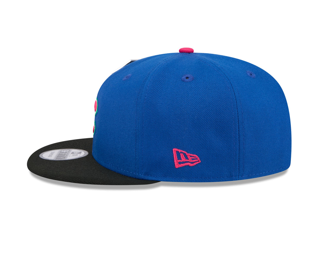 CHICAGO CUBS NEW ERA BIG LEAGUE CHEW WILD PITCH SNAPBACK CAP