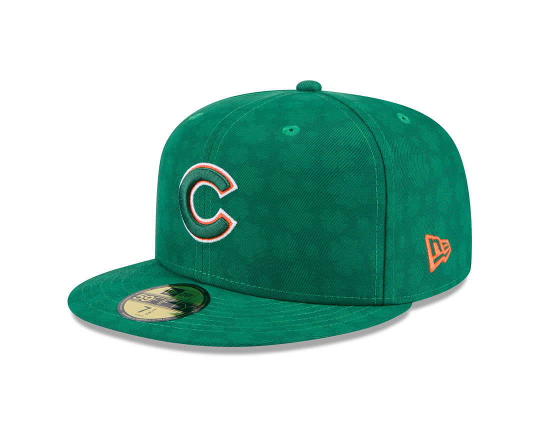 Chicago Cubs St. Patrick's Day Green 59FIFTY Fitted Cap by New Era