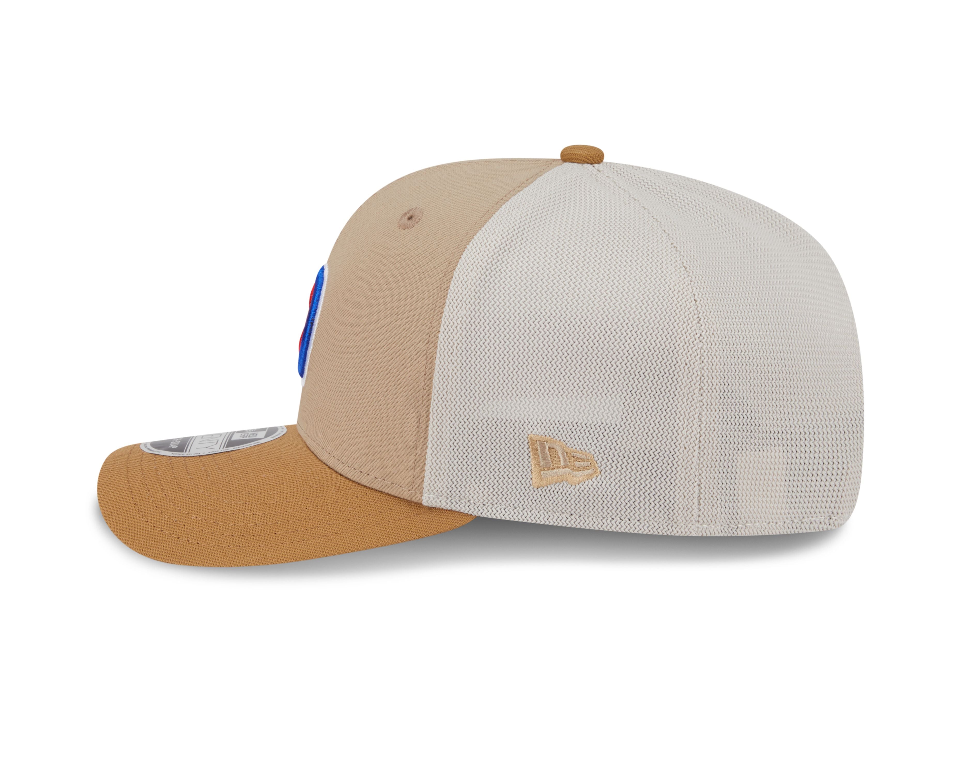 Chicago Cubs Logo Two Tone Trucker 9Seventy Cap by New Era