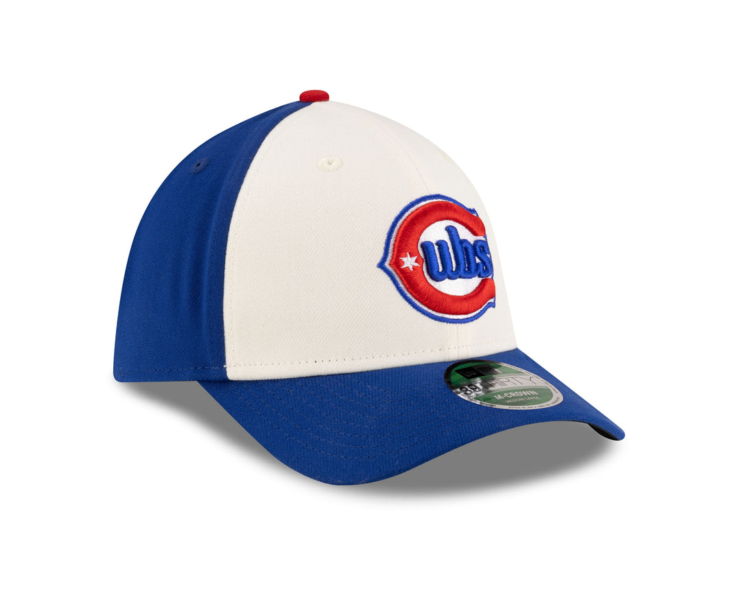 Chicago Cubs Blues Alternate Player Rep 39THIRTY Youth Cap in Cream/Royal by New Era Caps NEW ERA CAP COMPANY