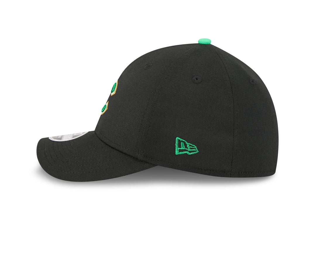 Chicago Cubs 2026 St. Patrick's Day Black 39Thirty Cap by New Era Caps New Era