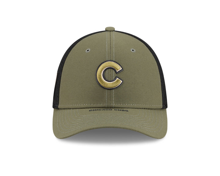 Chicago Cubs 2026 Armed Forces Day Youth 39THIRTY Stretch Fit Cap by New Era Caps NEW ERA CAP COMPANY