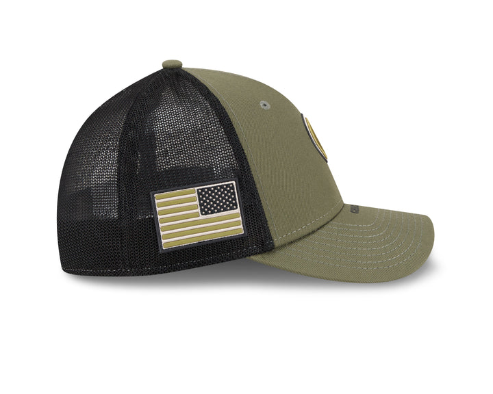 Chicago Cubs 2026 Armed Forces Day Youth 39THIRTY Stretch Fit Cap by New Era Caps NEW ERA CAP COMPANY