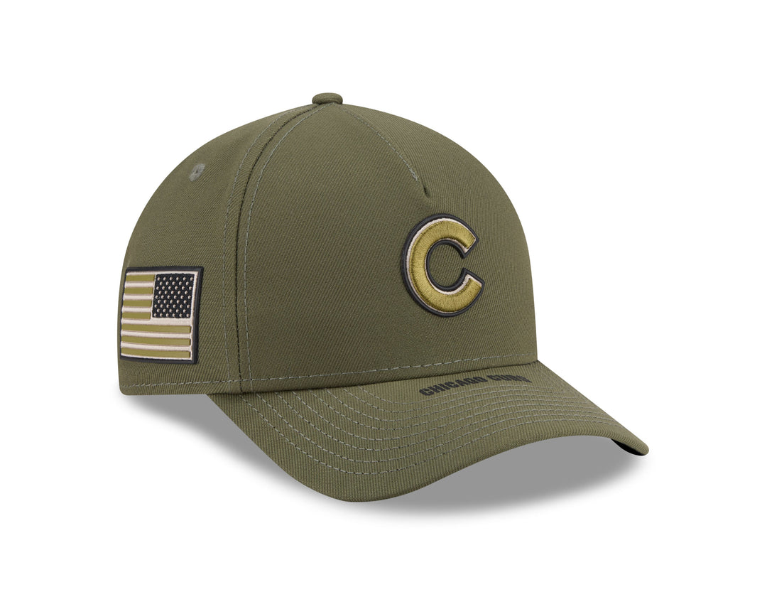 Chicago Cubs 2026 Armed Forces Day Youth 9FORTY M-Crown Adjustable Cap by New Era Caps NEW ERA CAP COMPANY