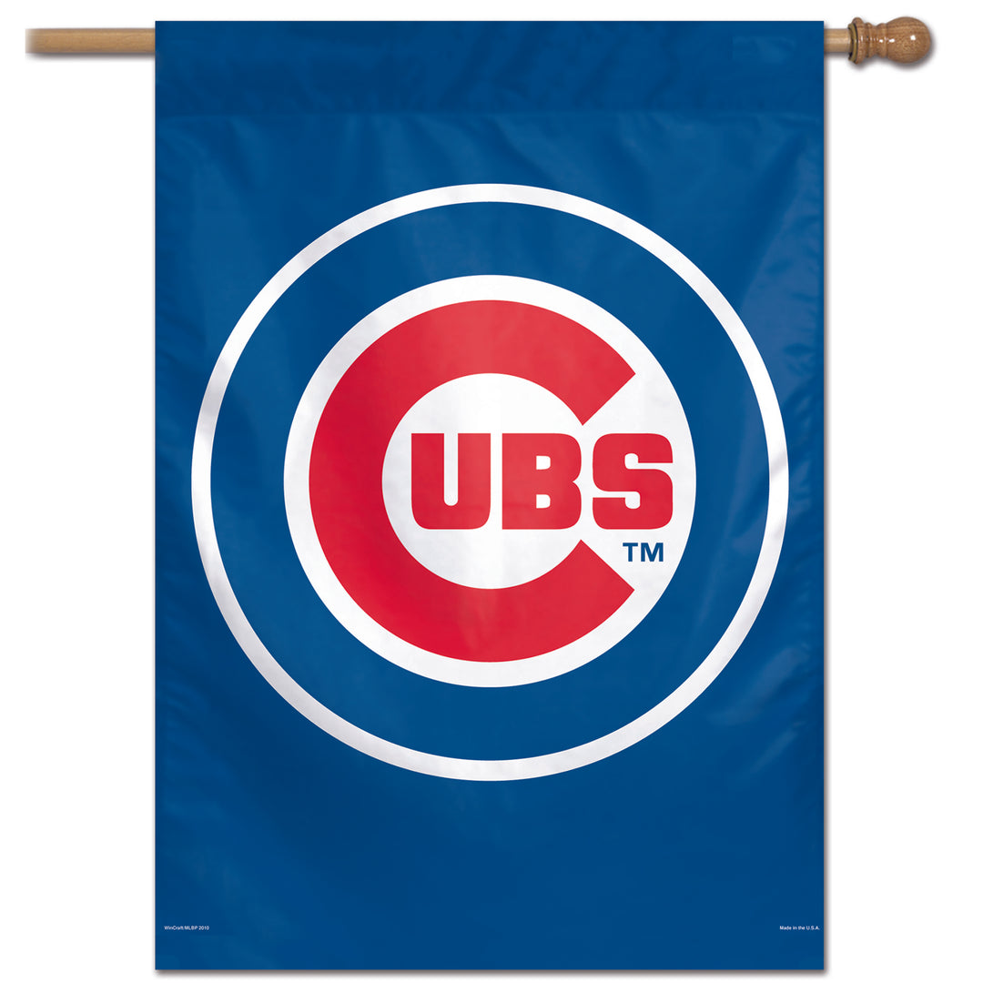 Chicago Cubs Logo Vertical Banner Flag by Wincraft NOVPLSCHI WINCRAFT