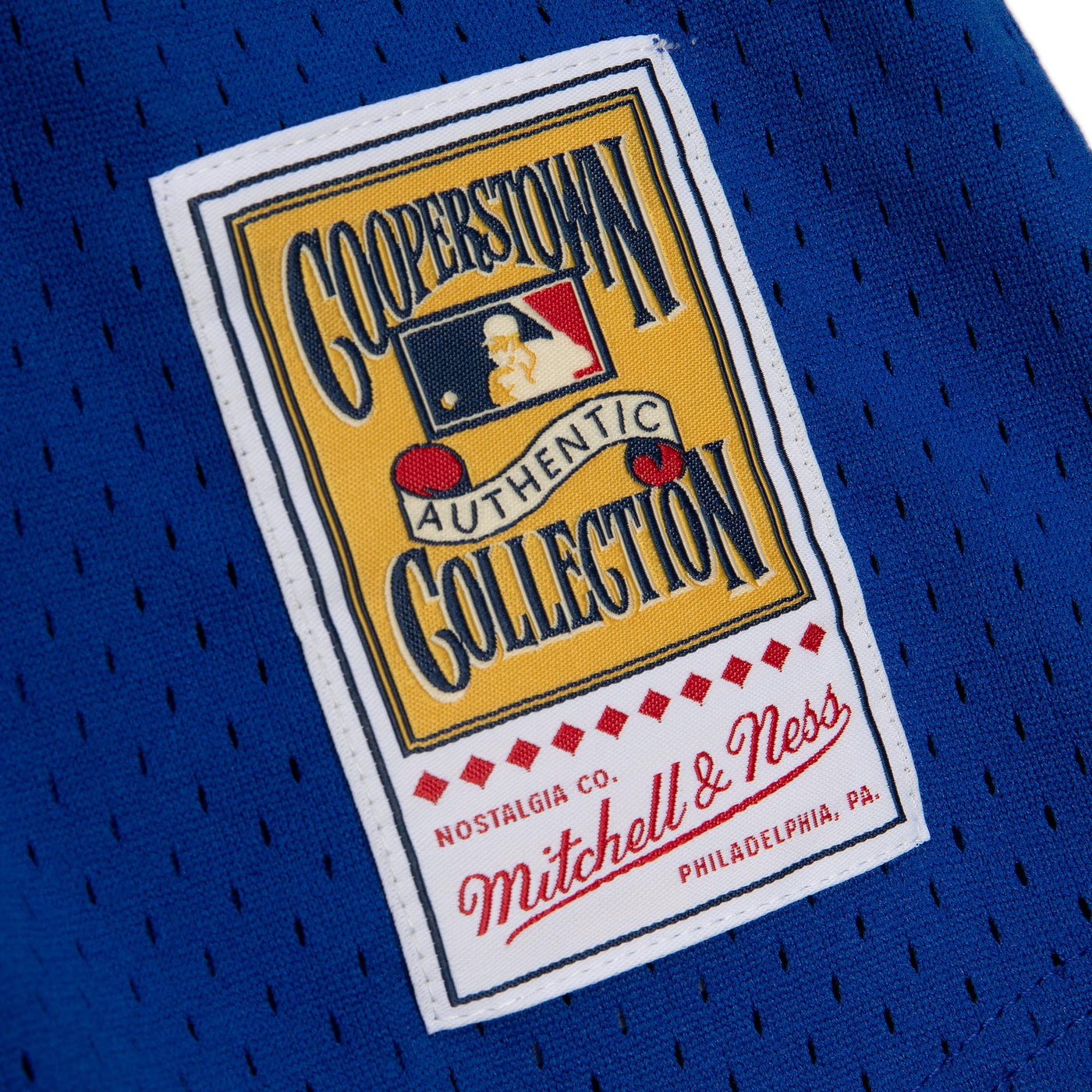 CHICAGO CUBS MITCHELL & NESS SANDBERG 1987 ROYAL BLUE V NECK JERSEY