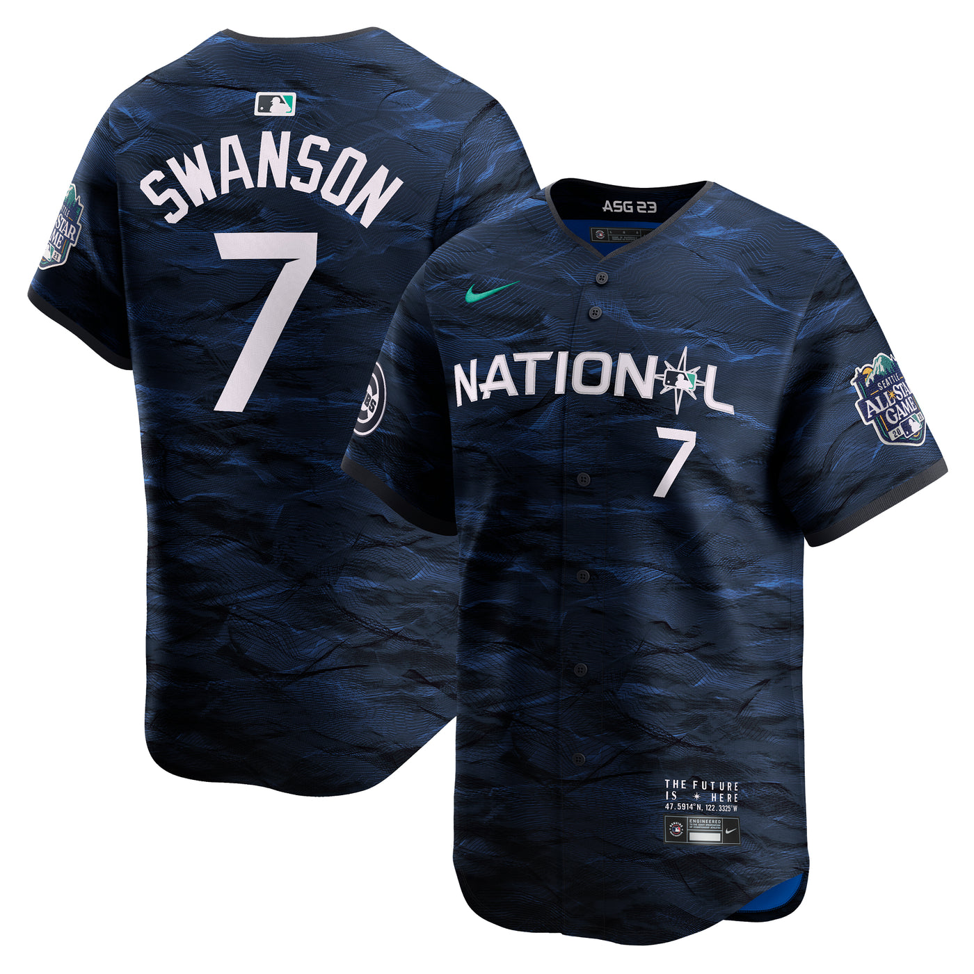CHICAGO CUBS SWANSON ALL STAR GAME 2023 REPLICA JERSEY