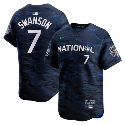 CHICAGO CUBS SWANSON ALL STAR GAME 2023 REPLICA JERSEY