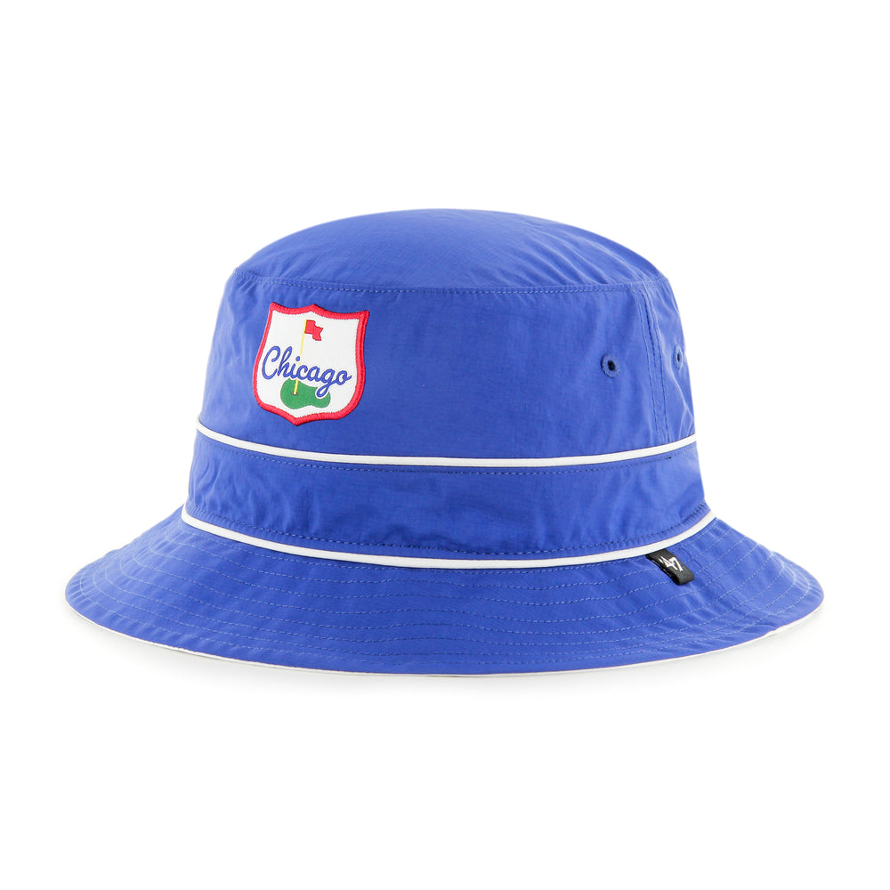 Chicago Cubs Flagpole BRRR Bucket Hat in Royal by '47 Brand Bucket Hat '47 Brand