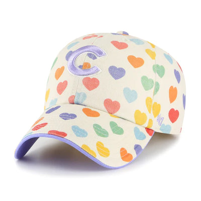 CHICAGO CUBS '47 YOUTH C LOGO MULTI HEART CAP