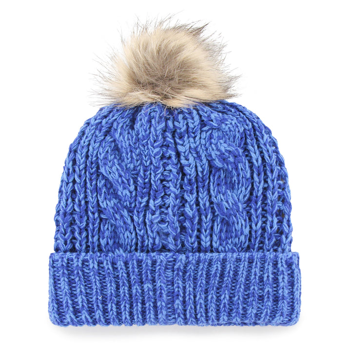 Chicago Cubs Meeko Royal Blue Winter Knit Beanie by '47 Brand Knits '47 BRAND