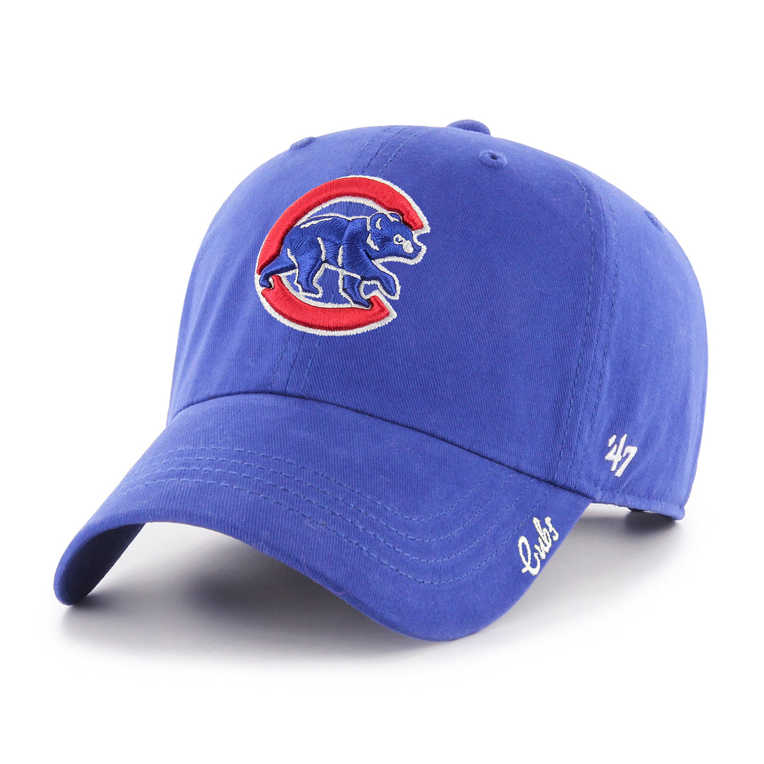 Chicago Cubs Walking Bear Women's Miata Clean Up Cap by '47 Brand Caps '47 Brand