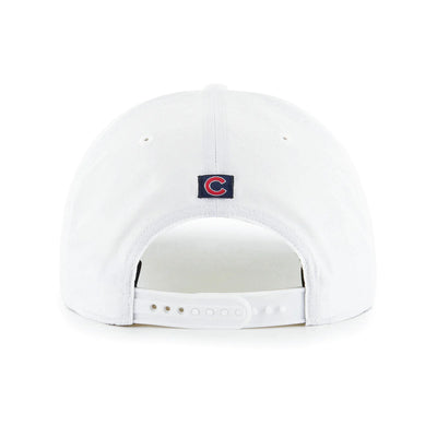 CHICAGO CUBS '47 HITCH CITY CONNECT WRIGLEYVILLE WHITE SNAPBACK ROPE CAP