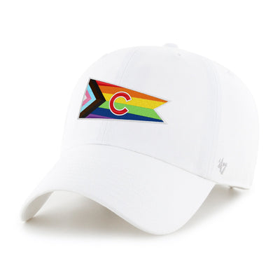 CHICAGO CUBS '47 C LOGO PRIDE WHITE CAP